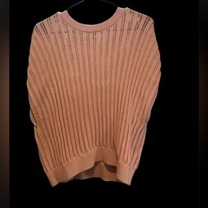 SPLENDID Sleeveless Vest Sweater- Taupe Size XL